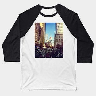 Manhattan, New York City Baseball T-Shirt